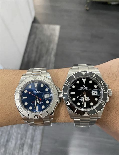 rolex submariner yacht master|Rolex yachtmaster vs submariner.